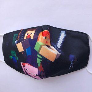 kids face mask Minecraft